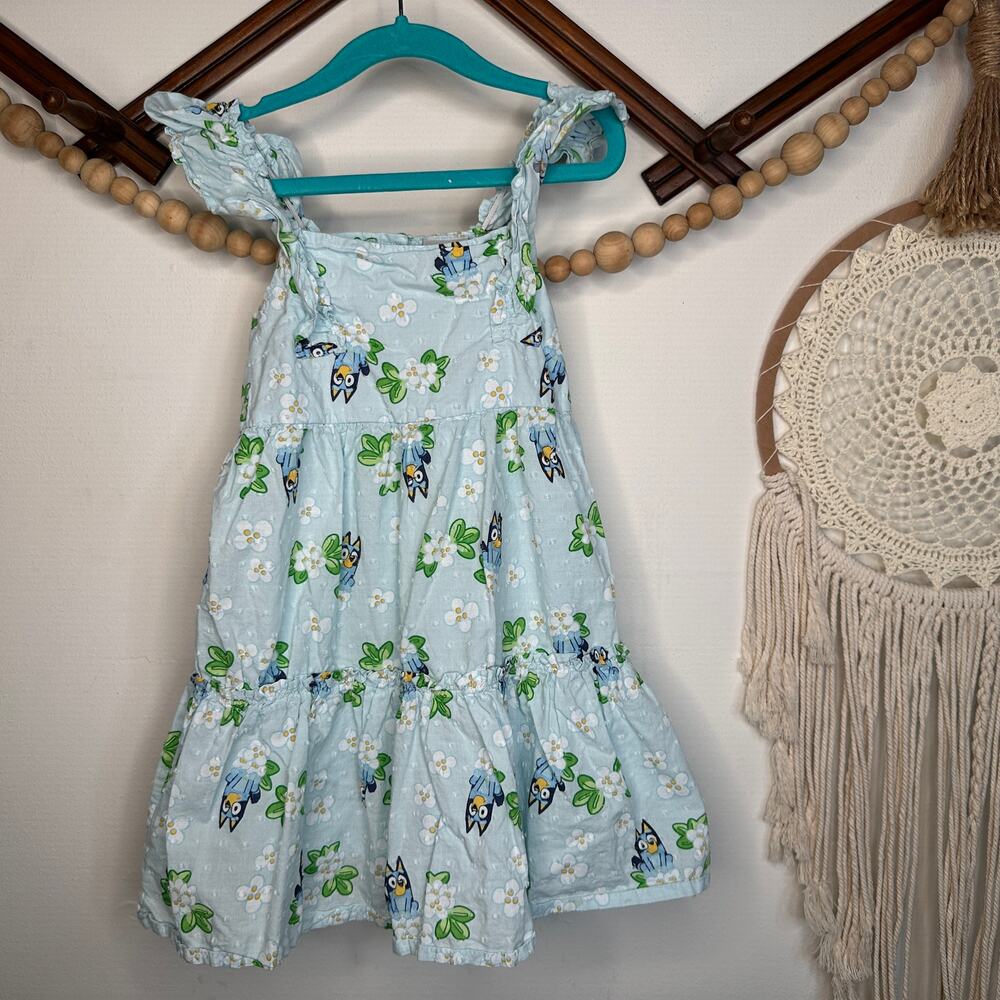 Bluey Swiss Dot Dress